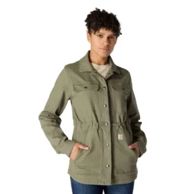 Abrigo de lona transpirable Tencel para mujer