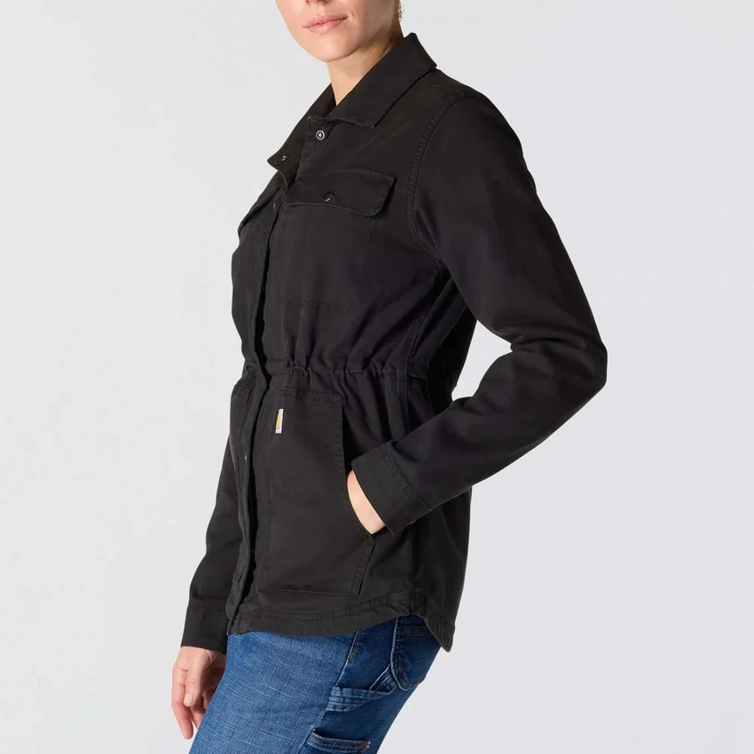 Abrigo de lona transpirable Tencel para mujer