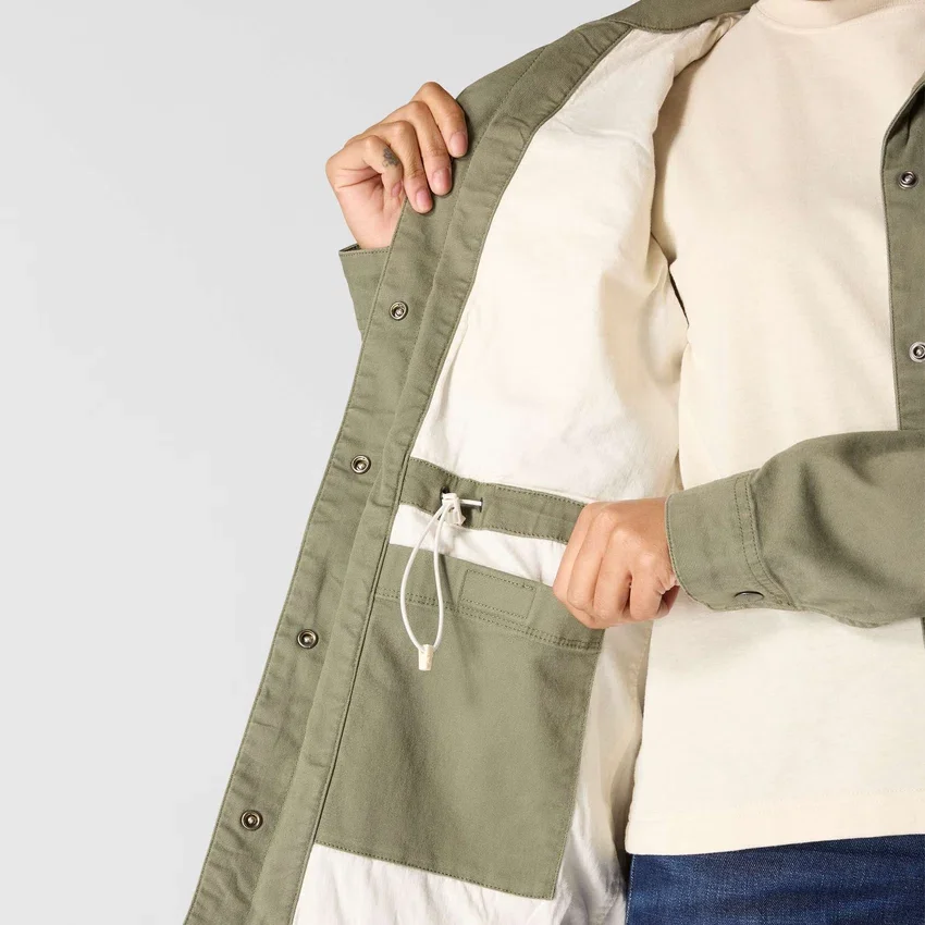 Abrigo de lona transpirable Tencel para mujer