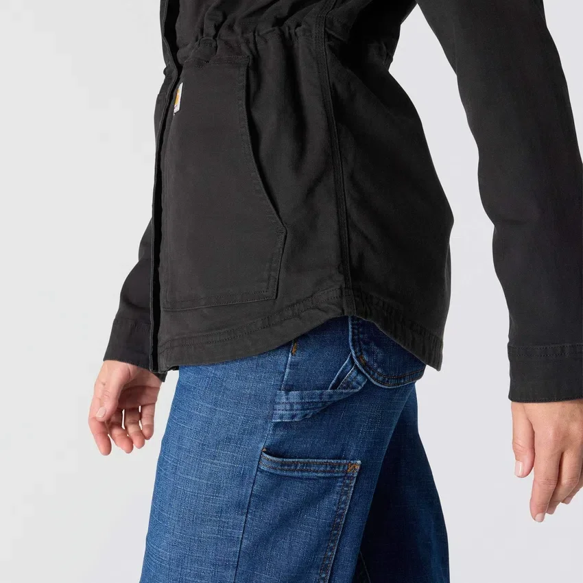 Abrigo de lona transpirable Tencel para mujer