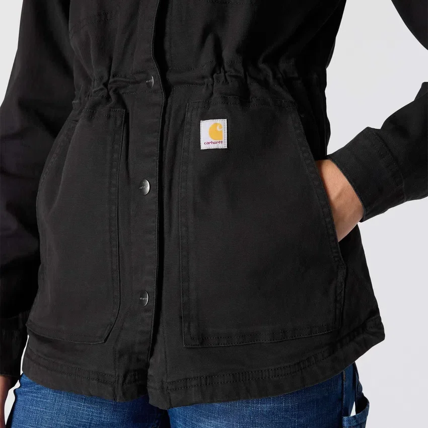 Abrigo de lona transpirable Tencel para mujer