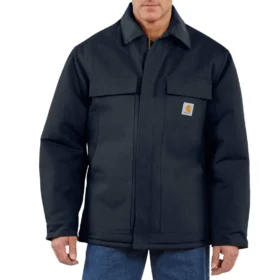 Abrigo tradicional aislante de lona resistente Firm Duck para hombre