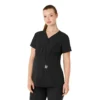 Blusa médica de maternidad Henley Force Essentials para mujer