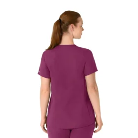 Blusa médica de maternidad Henley Force Essentials para mujer