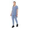 Blusa médica de maternidad Henley Force Essentials para mujer