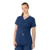 Blusa médica de maternidad Henley Force Essentials para mujer