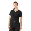 Blusa médica de maternidad Henley Force Essentials para mujer