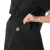Blusa médica de maternidad Henley Force Essentials para mujer