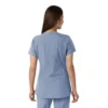 Blusa médica de mujer Force Essentials con cuello en V y paneles de punto