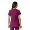 Blusa médica de mujer Force Essentials con cuello en V y paneles de punto