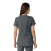 Blusa médica de mujer Force Essentials con cuello en V y paneles de punto