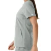 Blusa médica de mujer Force Essentials con cuello en V y paneles de punto