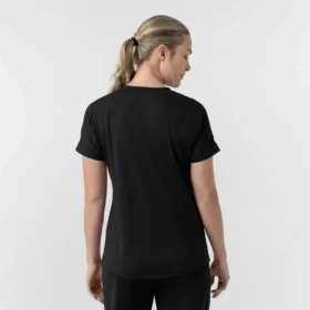 Blusa médica de punto con cuello en V Force Cross-Flex para mujer