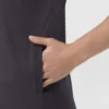 Blusa médica de punto con cuello en V Force Cross-Flex para mujer