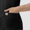 Blusa médica de punto con cuello redondo Force Cross-Flex para mujer