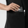 Blusa médica de punto con cuello redondo Force Cross-Flex para mujer