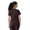 Blusa médica Force Cross-Flex con paneles de punto para mujer