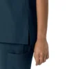 Blusa médica Force Cross-Flex de cuello redondo para mujer