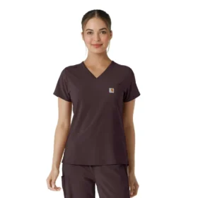 Blusa médica Force Cross-Flex para mujer, para meter por dentro