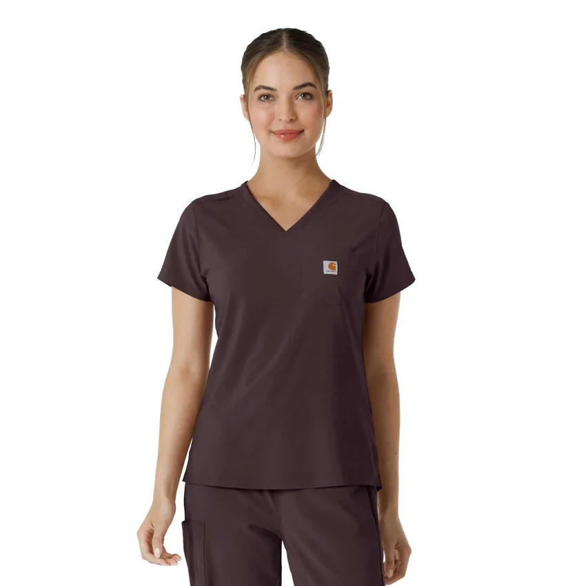 Blusa médica Force Cross-Flex para mujer, para meter por dentro