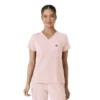Blusa médica Force Cross-Flex para mujer, para meter por dentro