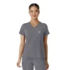 Blusa médica Force Cross-Flex para mujer, para meter por dentro