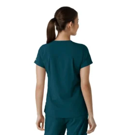 Blusa médica Force Cross-Flex para mujer, para meter por dentro