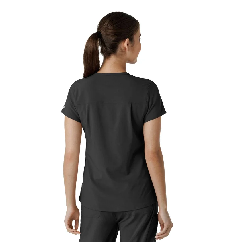 Blusa médica Force Cross-Flex para mujer, para meter por dentro