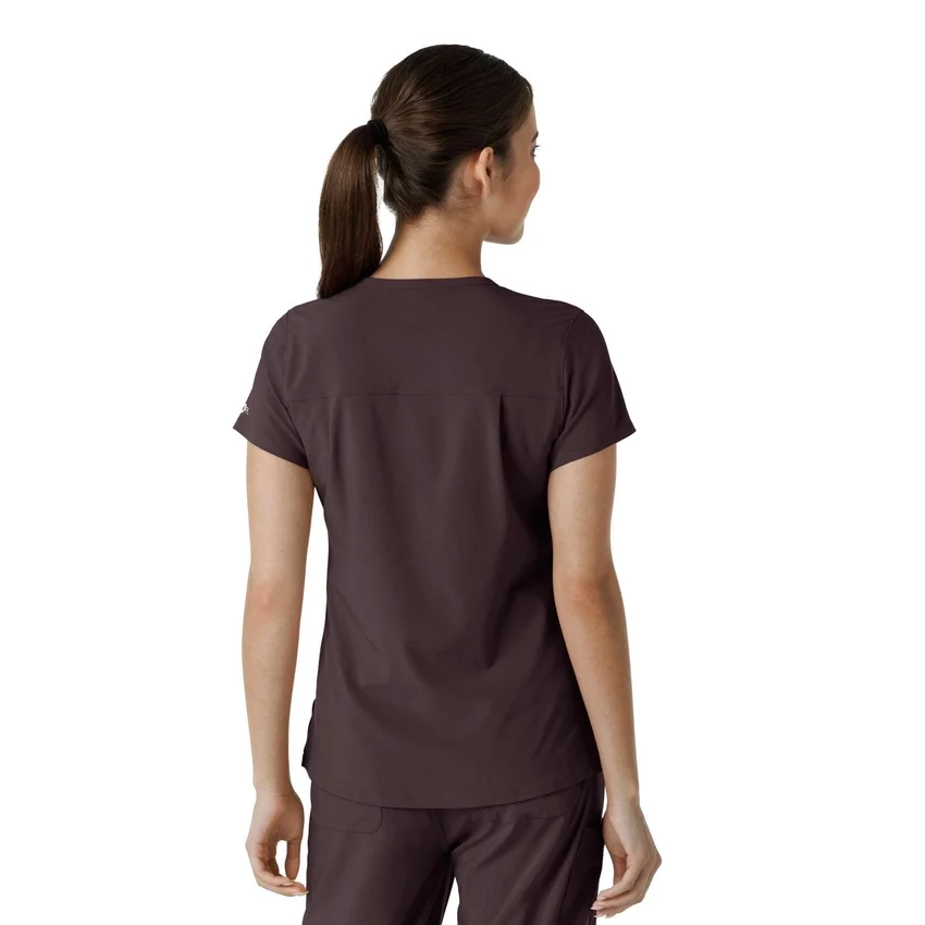 Blusa médica Force Cross-Flex para mujer, para meter por dentro
