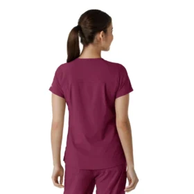 Blusa médica Force Cross-Flex para mujer, para meter por dentro