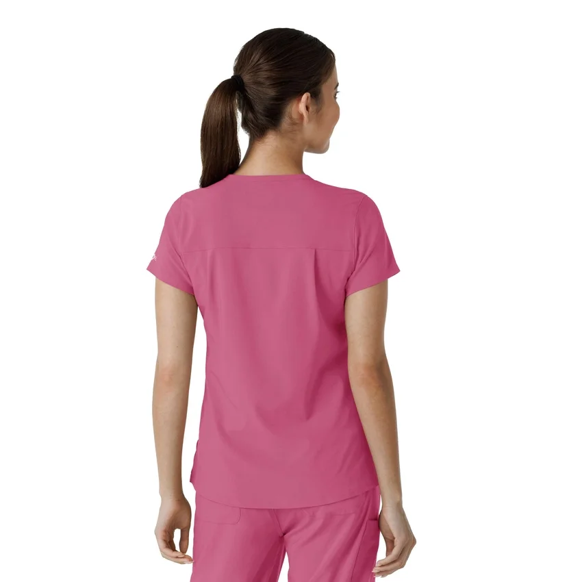 Blusa médica Force Cross-Flex para mujer, para meter por dentro
