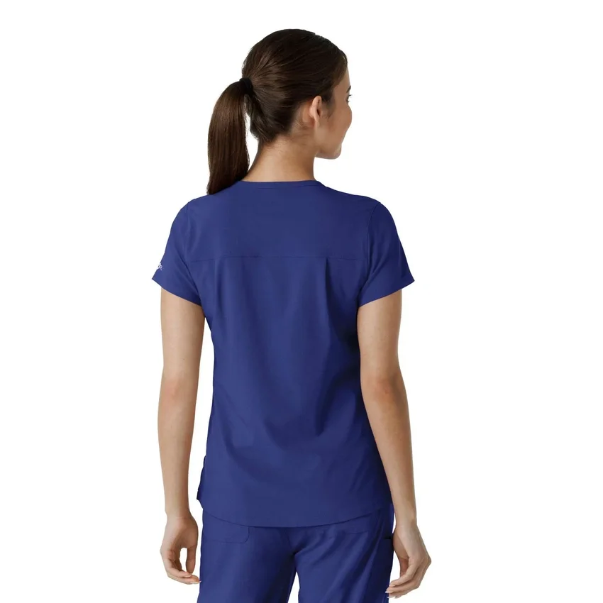 Blusa médica Force Cross-Flex para mujer, para meter por dentro