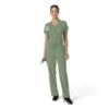 Blusa médica Force Cross-Flex para mujer, para meter por dentro