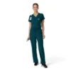 Blusa médica Force Cross-Flex para mujer, para meter por dentro