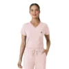 Blusa médica Force Cross-Flex para mujer, para meter por dentro