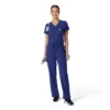 Blusa médica Force Cross-Flex para mujer, para meter por dentro