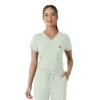 Blusa médica Force Cross-Flex para mujer, para meter por dentro