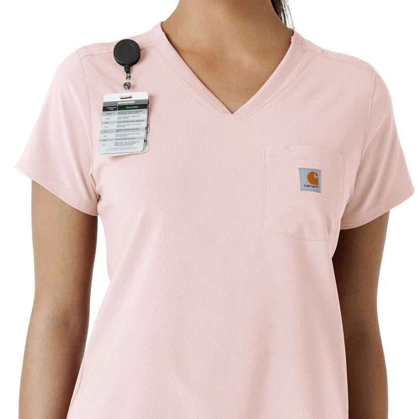 Blusa médica Force Cross-Flex para mujer, para meter por dentro