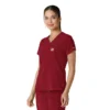 Blusa médica Force Cross-Flex para mujer, para meter por dentro