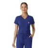 Blusa médica Force Cross-Flex para mujer, para meter por dentro