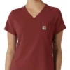 Blusa médica Force Cross-Flex para mujer, para meter por dentro