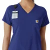 Blusa médica Force Cross-Flex para mujer, para meter por dentro