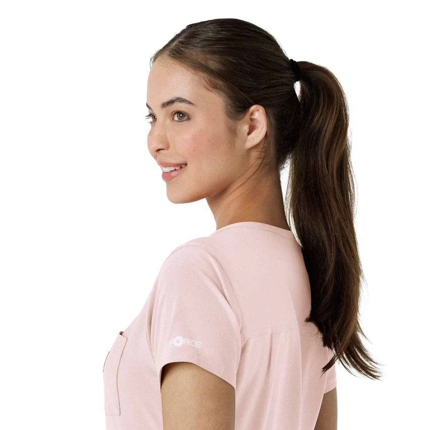Blusa médica Force Cross-Flex para mujer, para meter por dentro