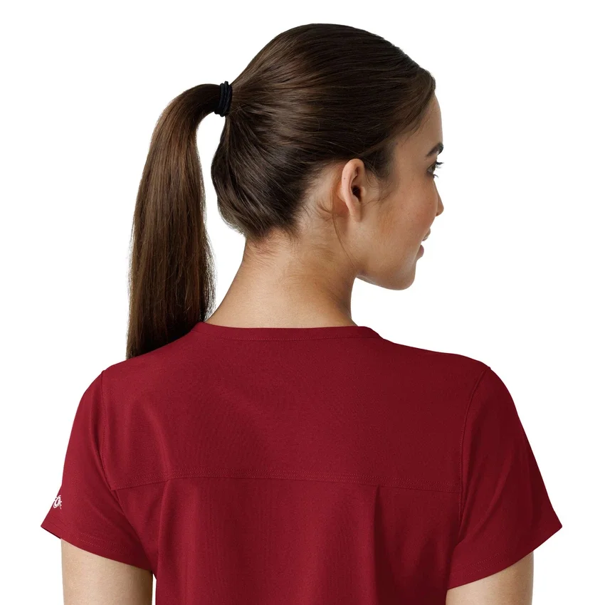 Blusa médica Force Cross-Flex para mujer, para meter por dentro
