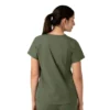 Blusa médica Force Essentials con cuello en V para mujer