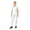 Blusa médica Force Essentials con cuello en V para mujer