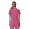 Blusa médica para mujer Force Cross-Flex con cuello en V y paneles elásticos