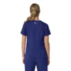 Blusa médica para mujer Force Cross-Flex con cuello en V y paneles elásticos