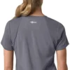 Blusa médica para mujer Force Cross-Flex con cuello en V y paneles elásticos