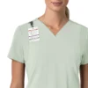 Blusa médica para mujer Force Cross-Flex con cuello en V y paneles elásticos